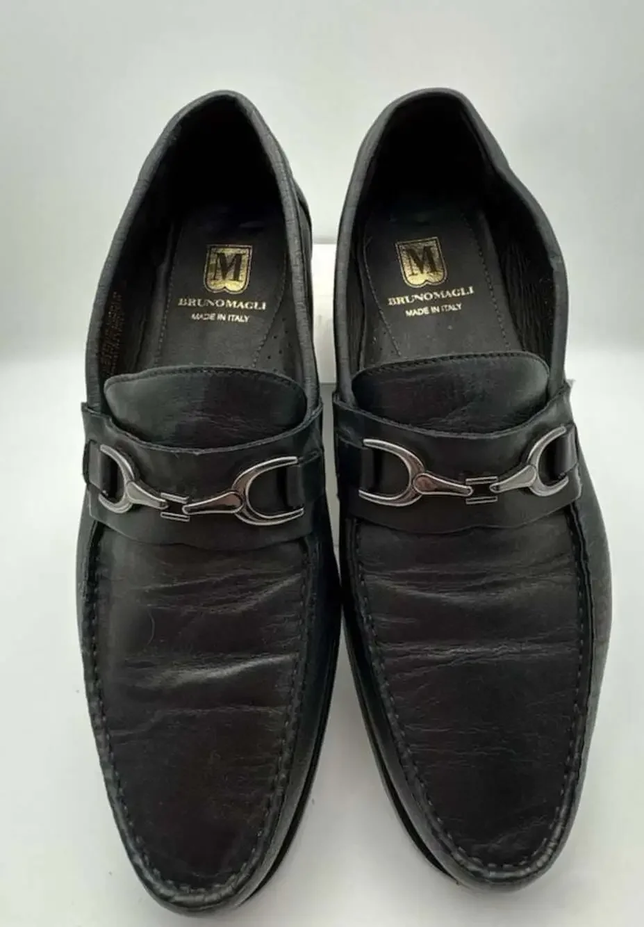 Bruno Magli Men's Italian Leather Horsebit Loafers